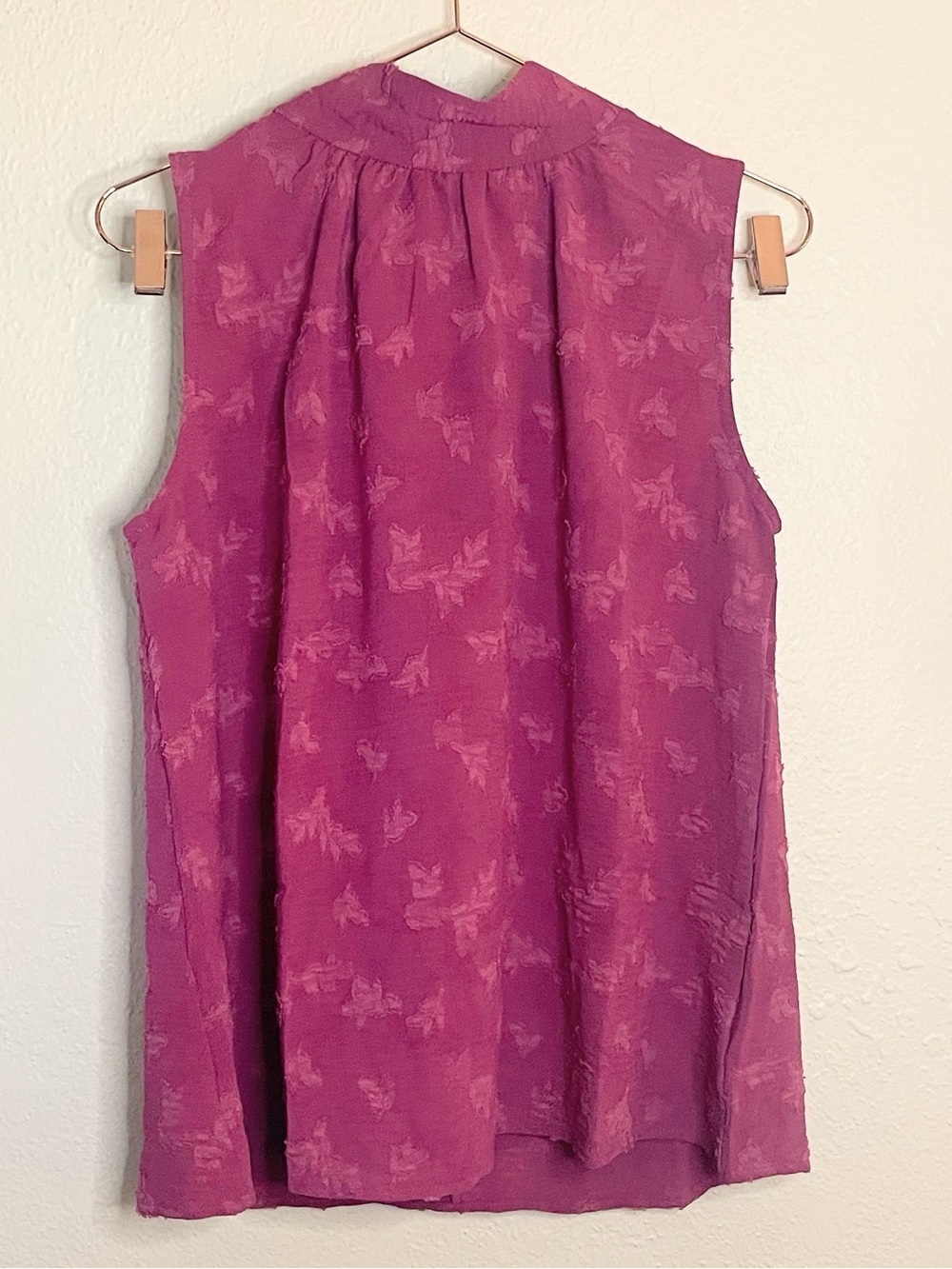 Easel Magenta Pink Matching Top & Shorts Set NWT Small Vacation Resort Boho Set